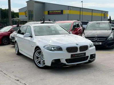 Used BMW 530 M Sport 258 HP (189 kW) 2013 White Estate