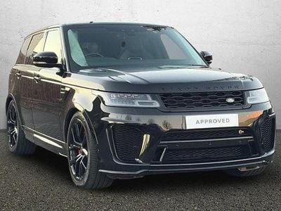 Black Used 2021 Land Rover Range Rover Sport SVR SUV | £44,460 (Super price)