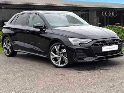 Used Audi A3 Black Edition 150 HP (110 kW) 2025 Black Hatchback