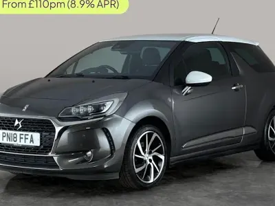 Used DS Automobiles DS3 Prestige 131 HP (96 kW) 2018 Grey Hatchback