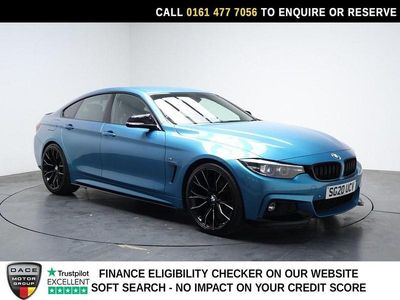 Used BMW 420 M Sport 184 HP (135 kW) 2020 Blue Coupe