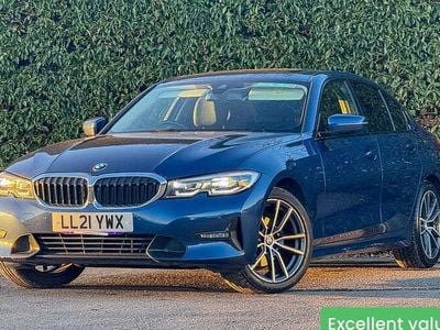 Blue Used 2021 BMW 320 Sport Line Sedan | £20,890 (Good price)