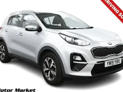 Used Kia Sportage 136 HP (100 kW) 2019 Silver SUV