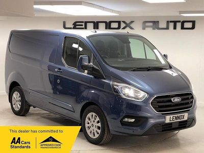 Used Ford Transit Custom Limited 126 HP (92 kW) 2021 Blue Van
