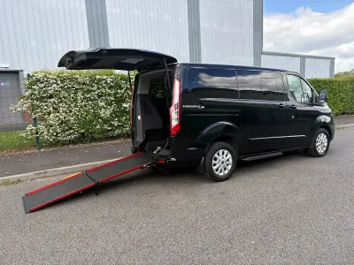 Used Ford Transit Custom Titanium 2019 Black Van