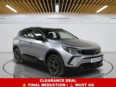 Used Vauxhall Grandland X GS Line 130 HP (95 kW) 2022 Grey SUV