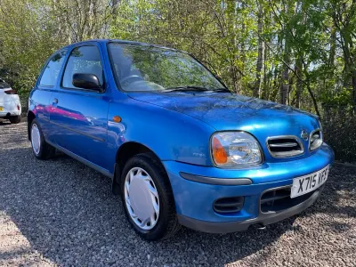 Used Nissan Micra S 60 HP (44 kW) 2000 Blue Hatchback