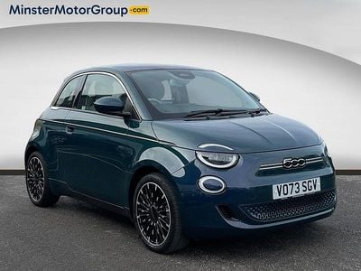Used Fiat 500e La Prima 86 kW (118 HP) 2023 Green Hatchback