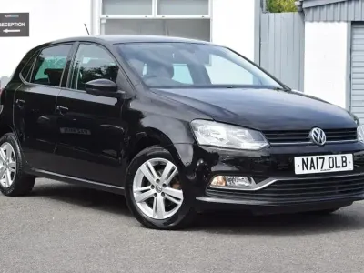 Used VW Polo Edition 59 HP (43 kW) 2017 Black Hatchback