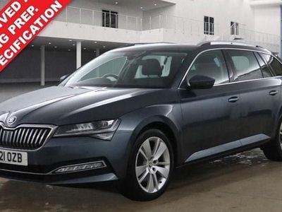 Grey Used 2021 Skoda Superb SE L Estate | £15,490 (Fair price)