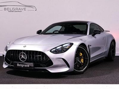 Used Mercedes AMG GT Premium Plus 2024 Hightech silver metallic with contrast black napp Coupe