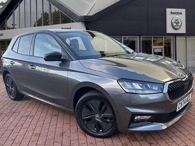 Used Skoda Fabia Design Edition 85 HP (62 kW) 2025 Graphite grey metallic black magic pearl effect Hatchback