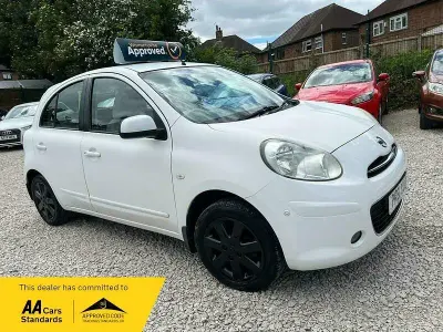 Used Nissan Micra Shiro 2012 White Hatchback