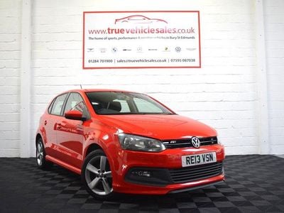Used VW Polo Style 60 HP (44 kW) 2013 Red Hatchback