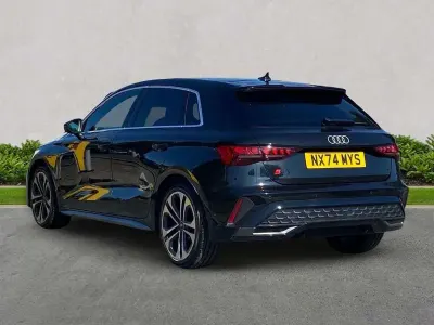 Used Audi A3 S-Line 147 HP (108 kW) 2024 Black Hatchback