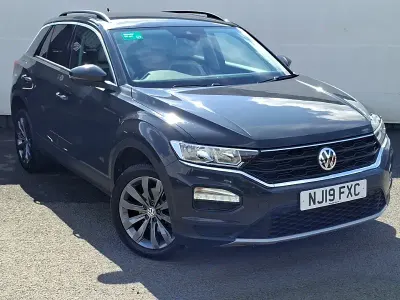 Used VW T-Roc SE 150 HP (110 kW) 2019 Grey SUV