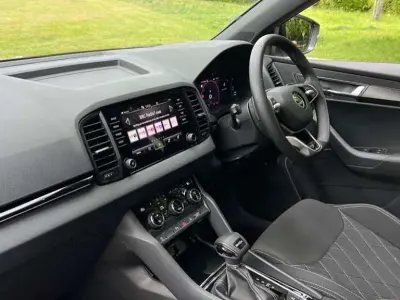 Used Skoda Karoq SportLine 150 HP (110 kW) 2025 Silver SUV