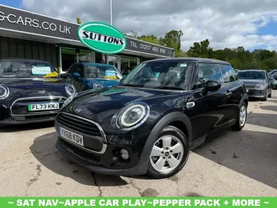 Used Mini ONE Hatch 102 HP (75 kW) 2018 Black Hatchback