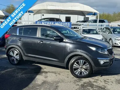 Used Kia Sportage Turbo 181 HP (133 kW) 2014 Black SUV