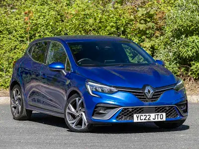 Used Renault Clio V RS Line 90 HP (66 kW) 2022 Blue Hatchback