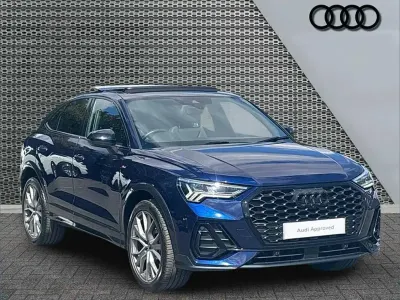 Used Audi Q3 Black Edition 150 HP (110 kW) 2024 Blue SUV