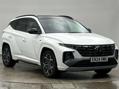 Used Hyundai Tucson N Line 2024 White SUV