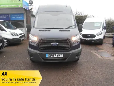 Used Ford Transit 130 HP (95 kW) 2017 Blue Van
