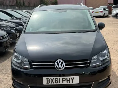 Used VW Sharan 150 HP (110 kW) 2011 Blue MPV