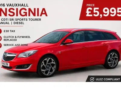 Używany Vauxhall Insignia SRi 2016 Czerwony Kombi