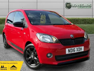 Used Skoda Citigo Monte Carlo 60 HP (44 kW) 2016 Red Hatchback