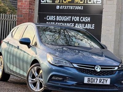 Blue Used 2017 Vauxhall Astra SRi Hatchback | £4,495 (Good price)