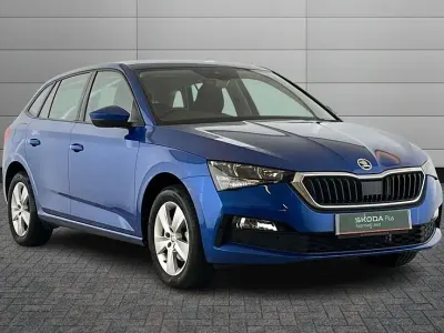 Used Skoda Scala SE 150 HP (110 kW) 2022 Blue Hatchback