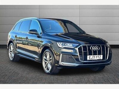 Used Audi Q7 S-Line 231 HP (169 kW) 2022 Black SUV