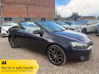 Used VW Golf Cabriolet GT 140 HP (102 kW) 2013 Mauve/purple Cabriolet
