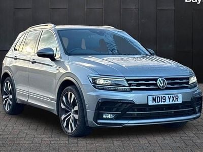Used VW Tiguan R-line 190 HP (139 kW) 2019 Silver SUV