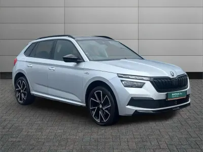 Used Skoda Kamiq Monte Carlo 150 HP (110 kW) 2024 Brilliant silver metallic SUV
