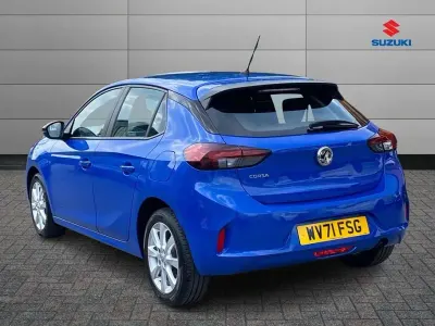 Used Vauxhall Corsa 73 HP (53 kW) 2021 Blue Hatchback