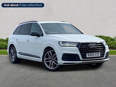 Used Audi Q7 Black Edition 286 HP (210 kW) 2019 White SUV