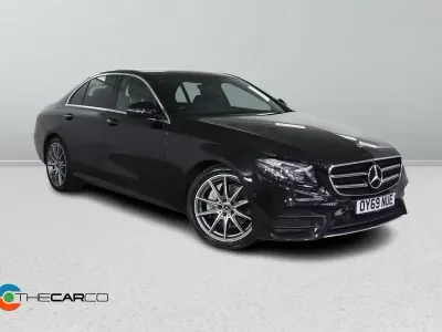 Usado Mercedes E220 AMG line 2019 Preto Sedan
