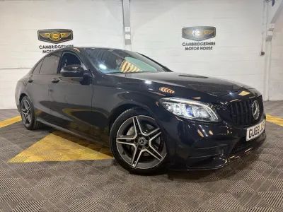 Used Mercedes C200 AMG line 2019 Black Sedan