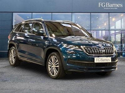 Blue Used 2021 Skoda Kodiaq LAURIN & KLEMENT SUV | £29,699 (Fair price)