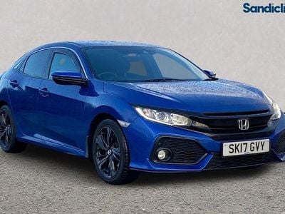 Used Honda Civic SR 129 HP (94 kW) 2017 Blue Hatchback