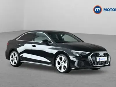 Used Audi A3 S-Line 110 HP (80 kW) 2024 Black Sedan