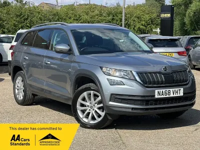 Used Skoda Kodiaq SE 150 HP (110 kW) 2018 Grey SUV
