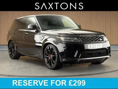 Used Land Rover Range Rover Sport HSE 300 HP (220 kW) 2021 Santorini black SUV