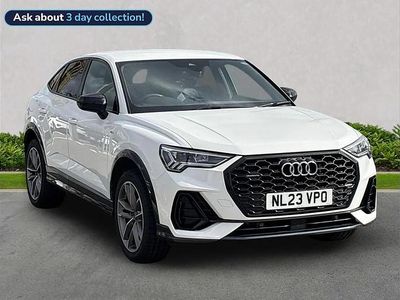 Używany Audi Q3 Black Edition 187 KM (137 kW) 2023 Biały SUV
