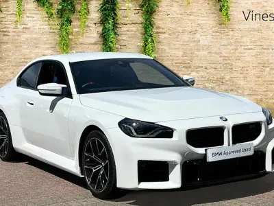New BMW M2 480 HP (353 kW) 2026 White Coupe