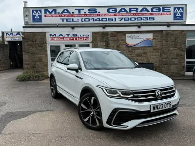 Used VW Tiguan R-line 2023 White SUV