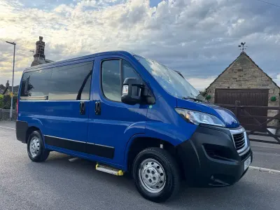 Used Peugeot Boxer 2019 Blue Van