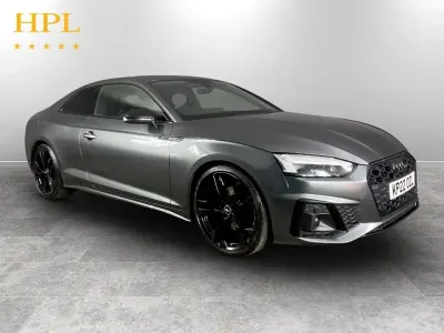 Used Audi A5 Black Edition 163 HP (119 kW) 2022 Grey Coupe